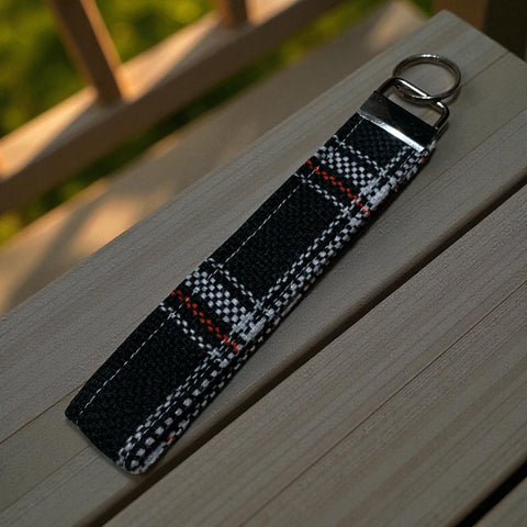 VW MK1 GTi Tartan Fabric Key Chain - Handmade in house-