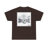 Unisex Heavy Cotton Tee Porsche Fuhrman Engine 356 Carrera Speedster