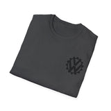 VW Gear Logo T-Shirt — Vintage Car Enthusiast Tee