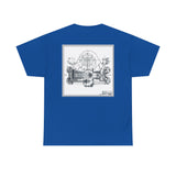 Unisex Heavy Cotton Tee Porsche Fuhrman Engine 356 Carrera Speedster