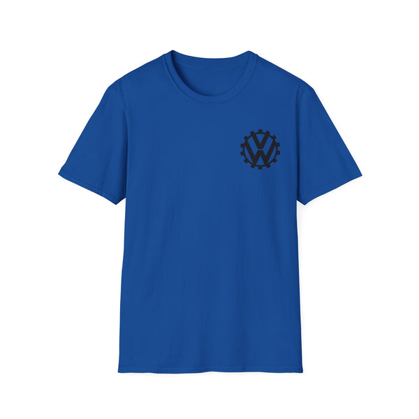 VW Gear Logo T-Shirt — Vintage Car Enthusiast Tee